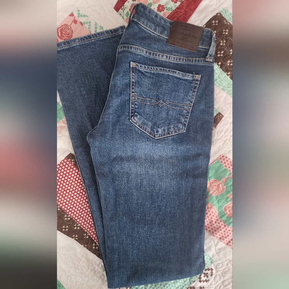 Lucky Brand Indigo Straight Leg Jeans